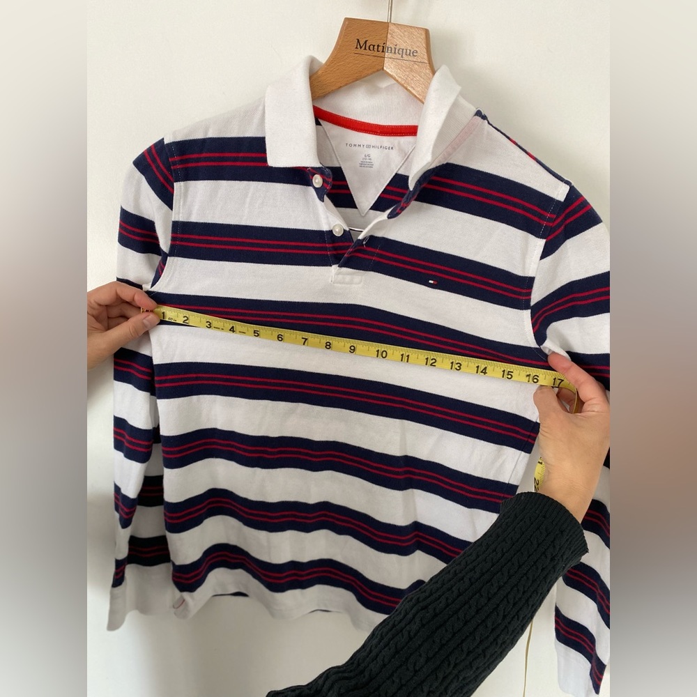 Boys Tommy Hilfiger collared long sleeve - Picture 10 of 11